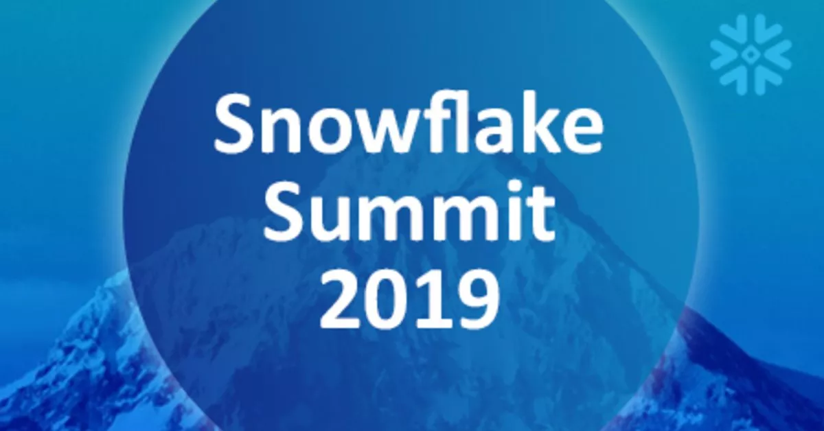 Snowflake Summit 2019 San Francisco b.telligent