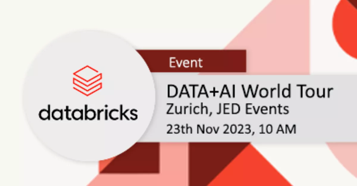 Databricks Data + AI World Tour Zurich - B.telligent