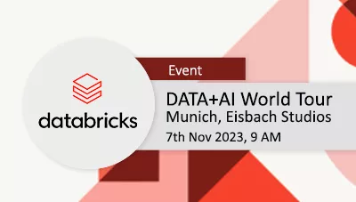 Databricks Data + AI World Tour Munich - B.telligent